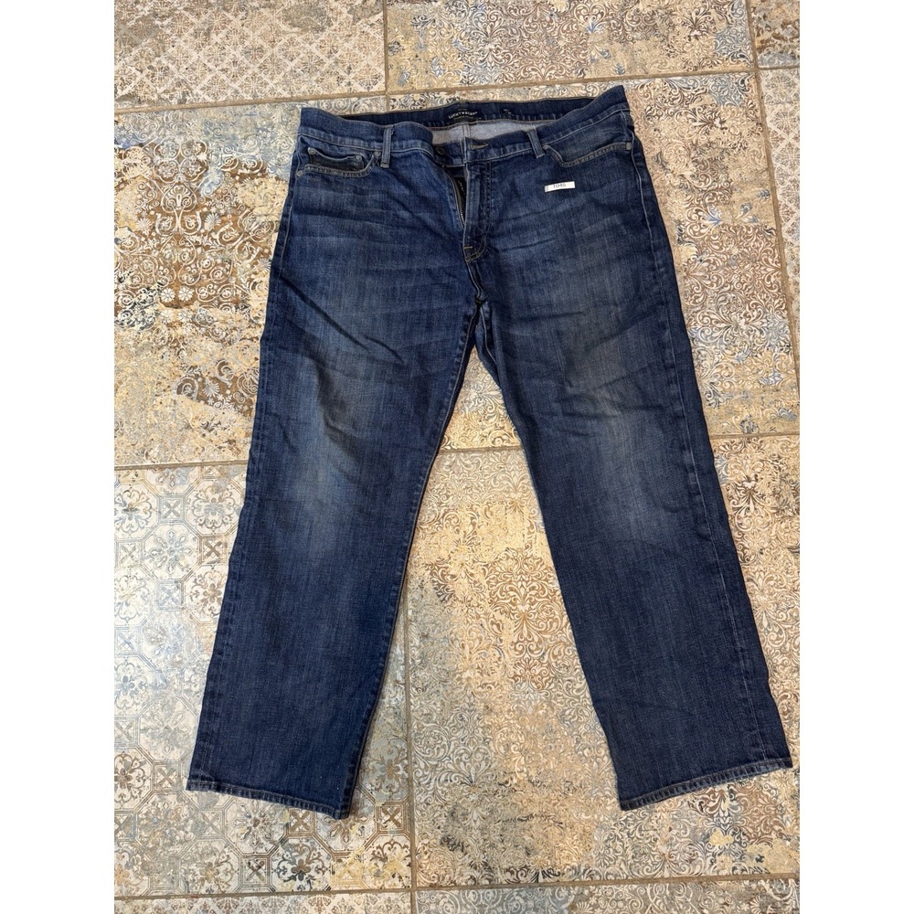 Lucky Brand 361 Vintage Straight Dark Wash Denim Jeans Mens 40x30